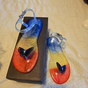 Betsey Johnson Jelly Beach shoes